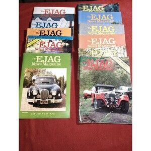 EJAG Magazine -  Jaguar - 1984- Lot of 12 issues Full Year